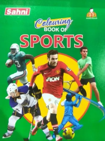 Colouring Book Of Sports